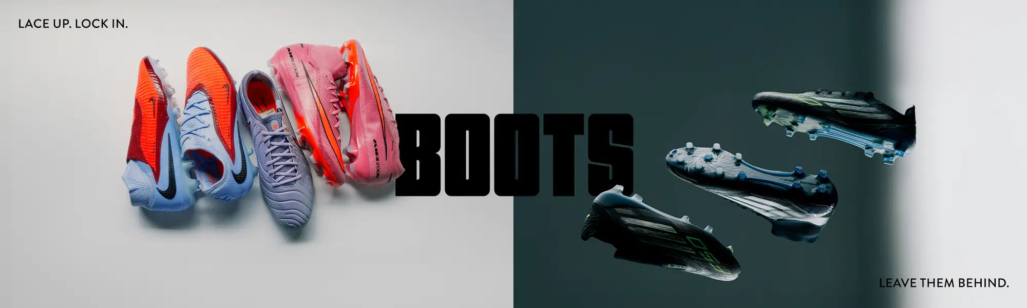 Finde die passenden Fußballschuhe für den Herbst und Winter!