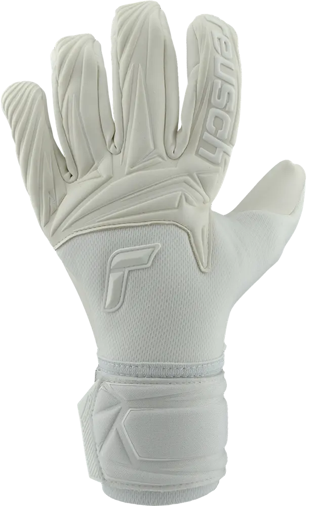 reusch Attrakt Gold Whiteout