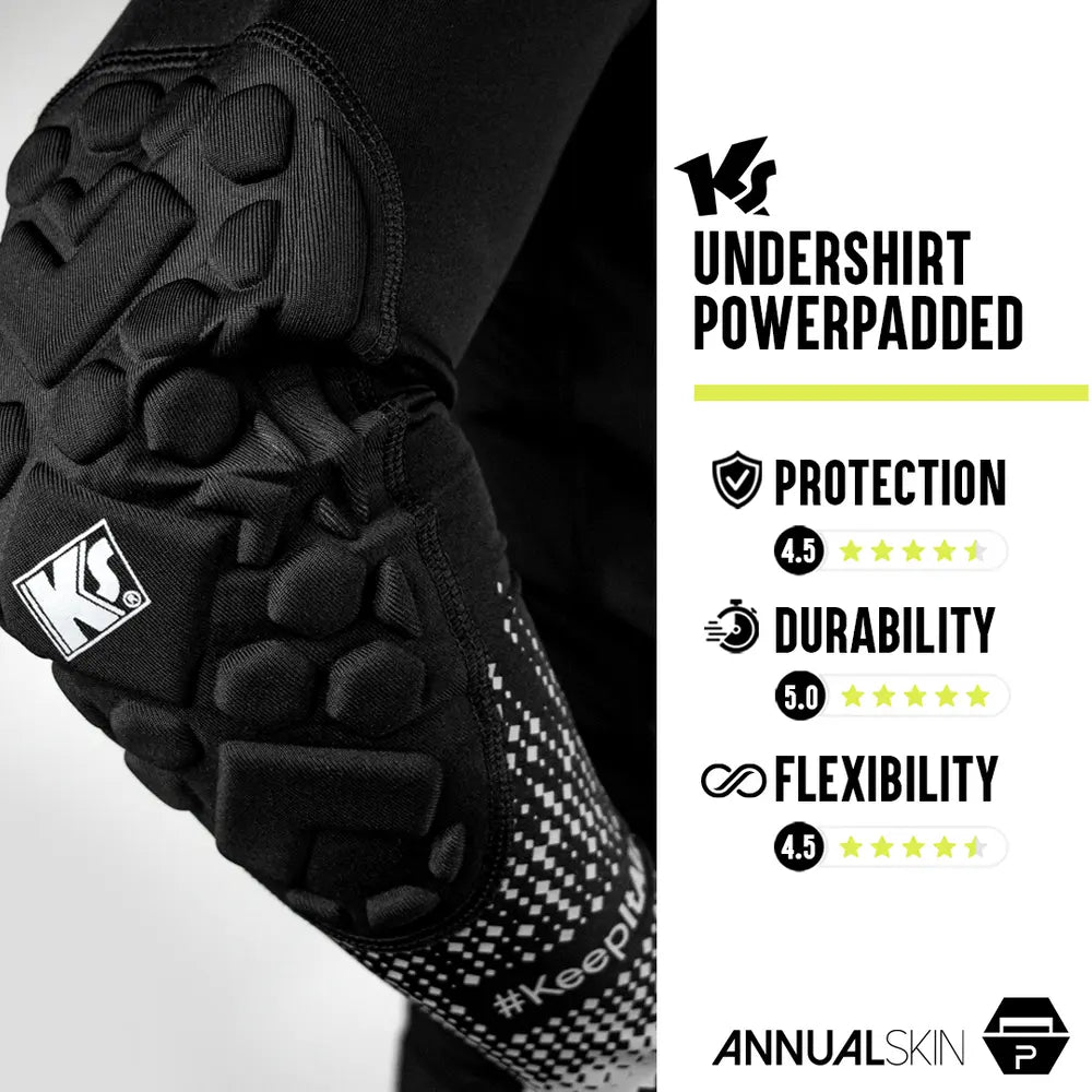 KEEPERsport Maillot de corps PowerPadded m/l Jun