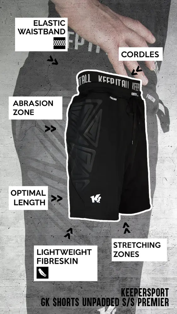 KEEPERsport GK Shorts Imbottitura Assente Premier