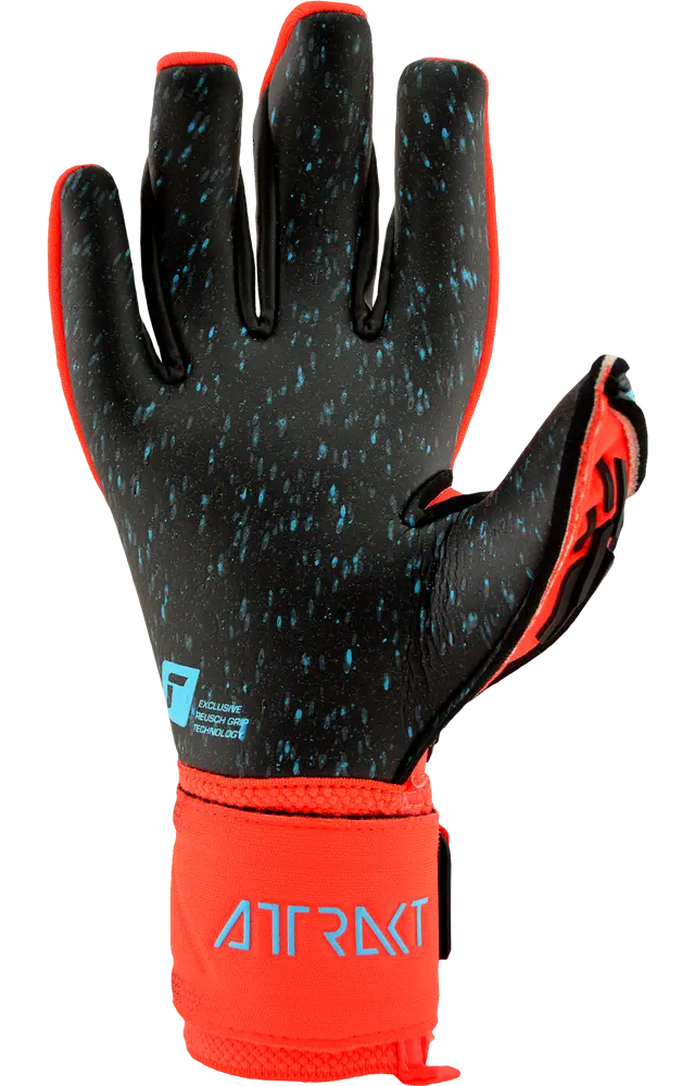 Reusch Attrakt Freegel Fusion Goaliator Electric Red