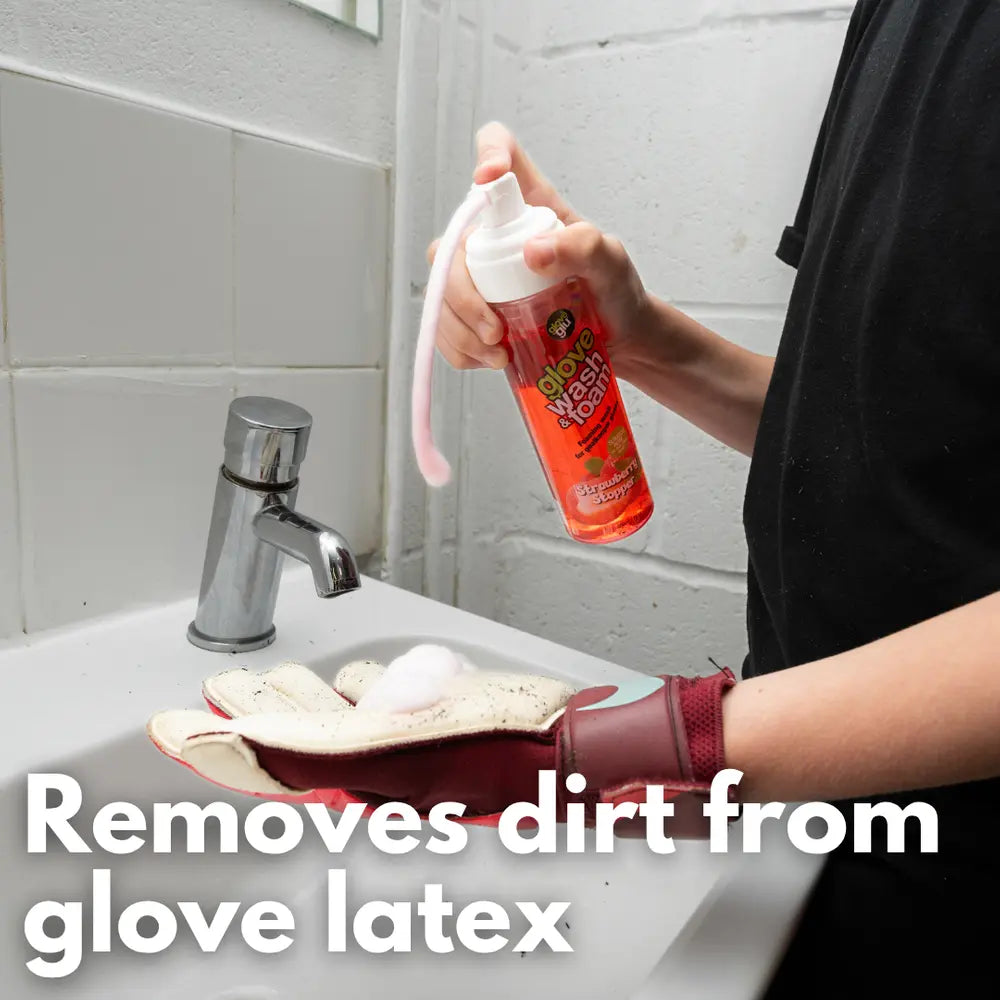 Glove Glu Wash & Foam Strawberry Stoppe