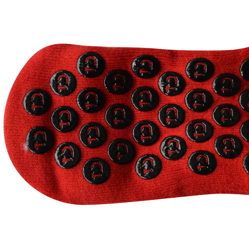 Chaussettes antidérapantes Tapedesign (rouge)