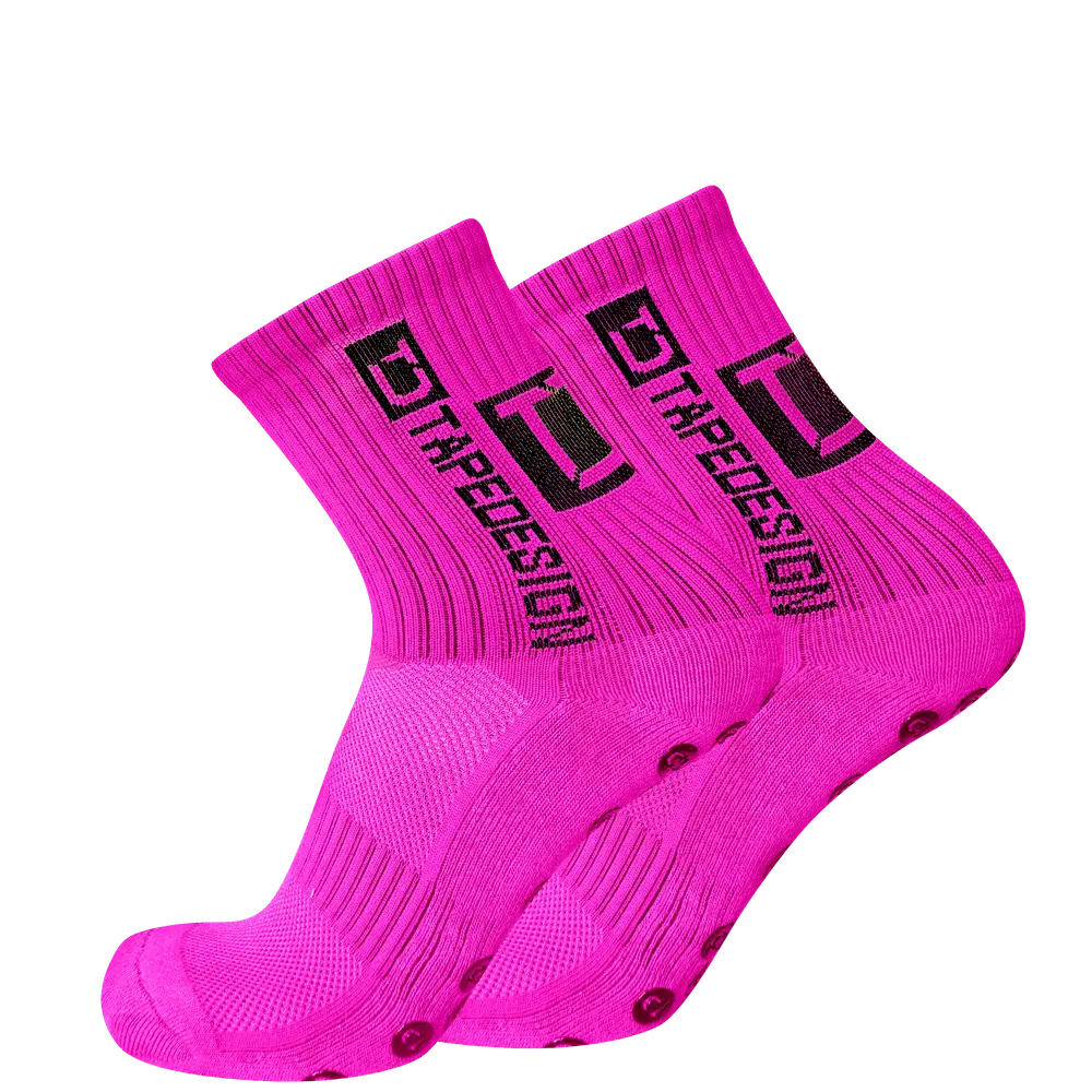 Tapedesign Gripsocks (neon pink)