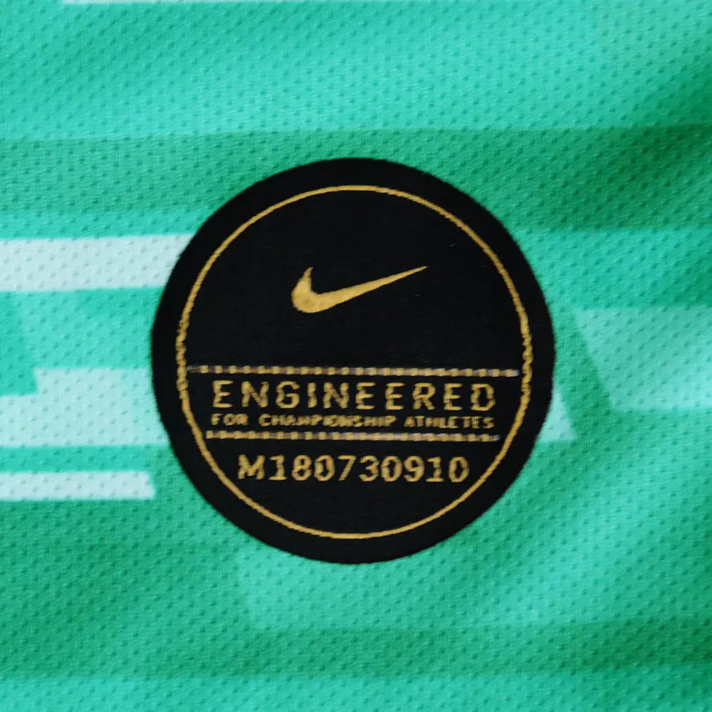 Maglia portiere a manica corta NIKE Promo (ciano)