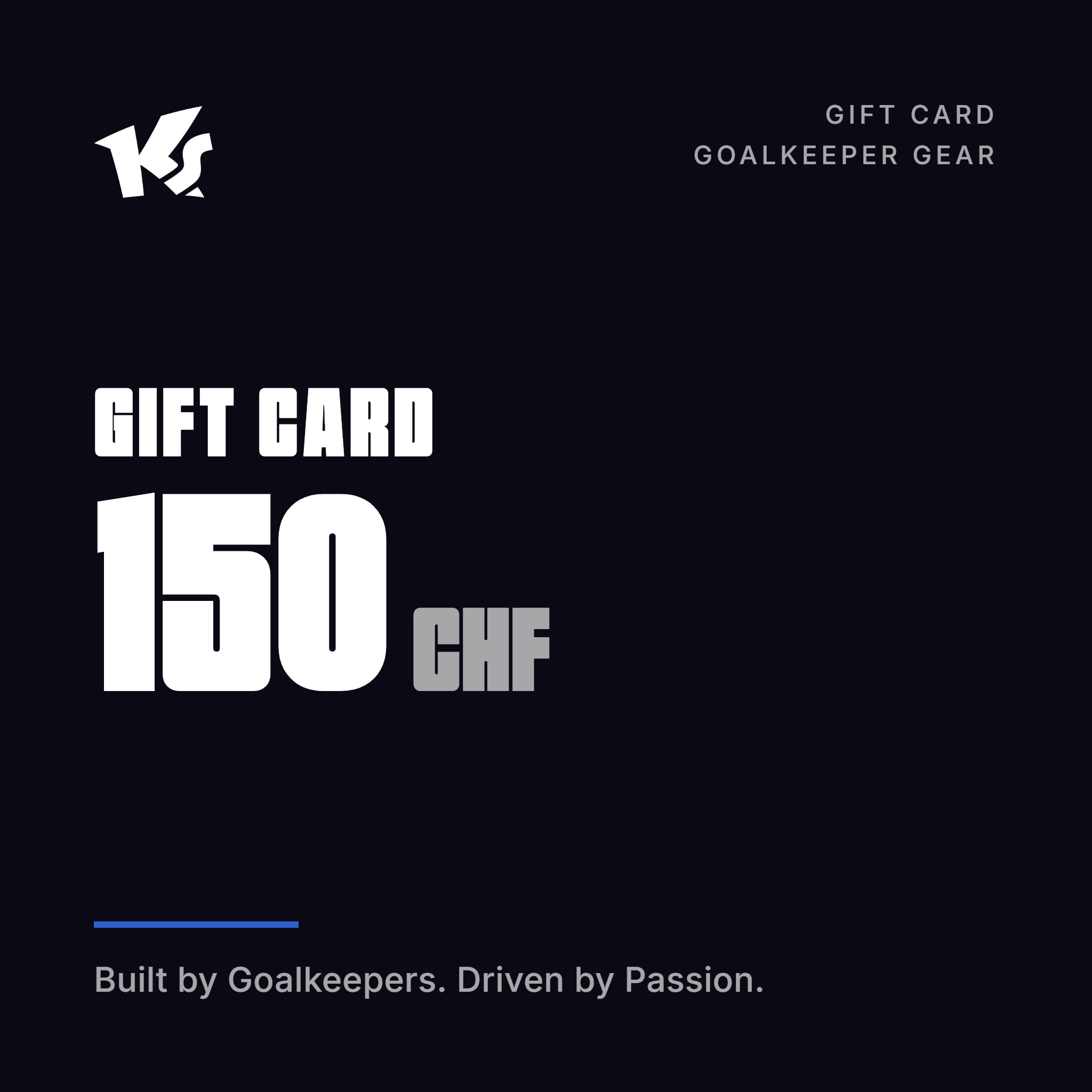 KEEPERsport Geschenkkarte