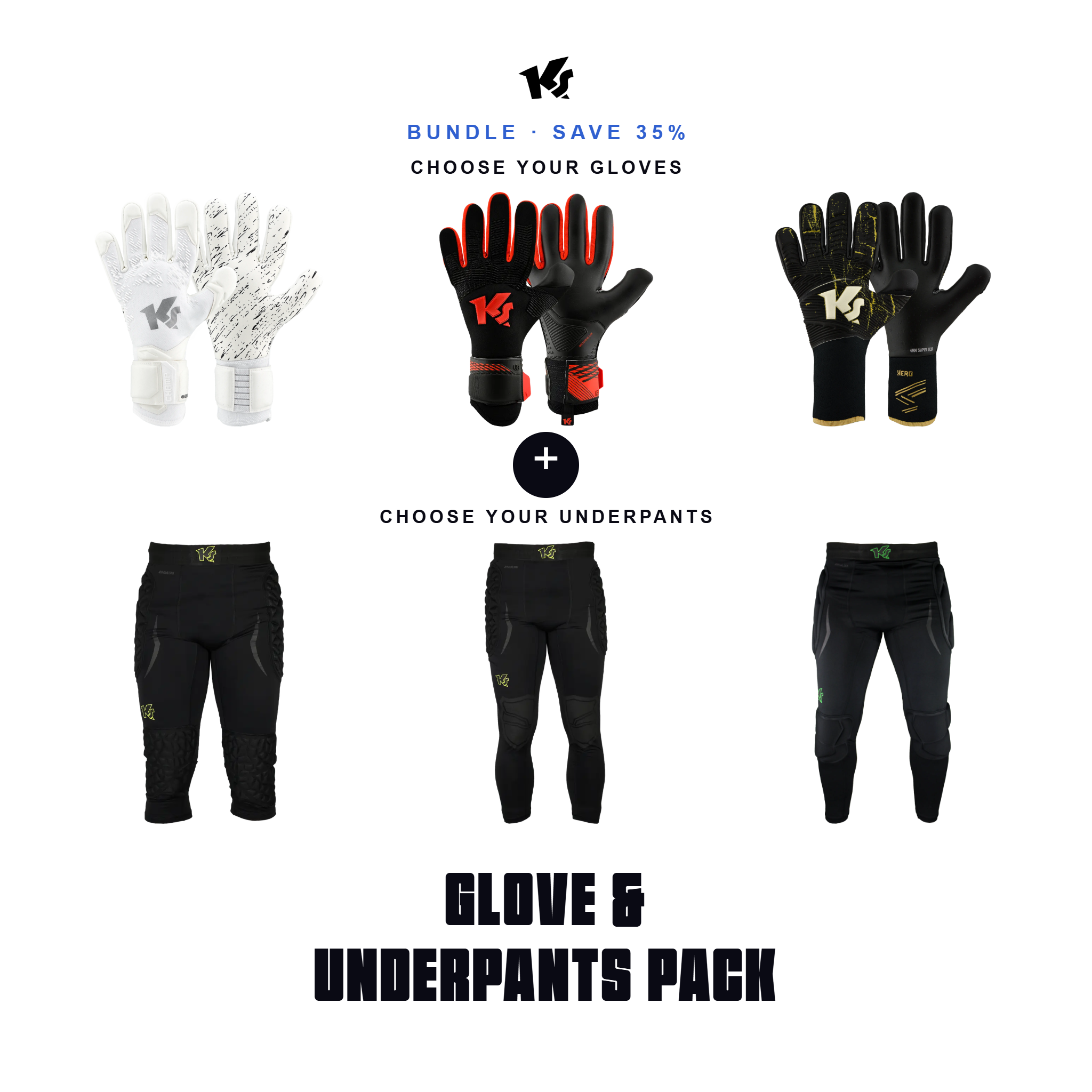 KEEPERsport Glove & Underpants Pack