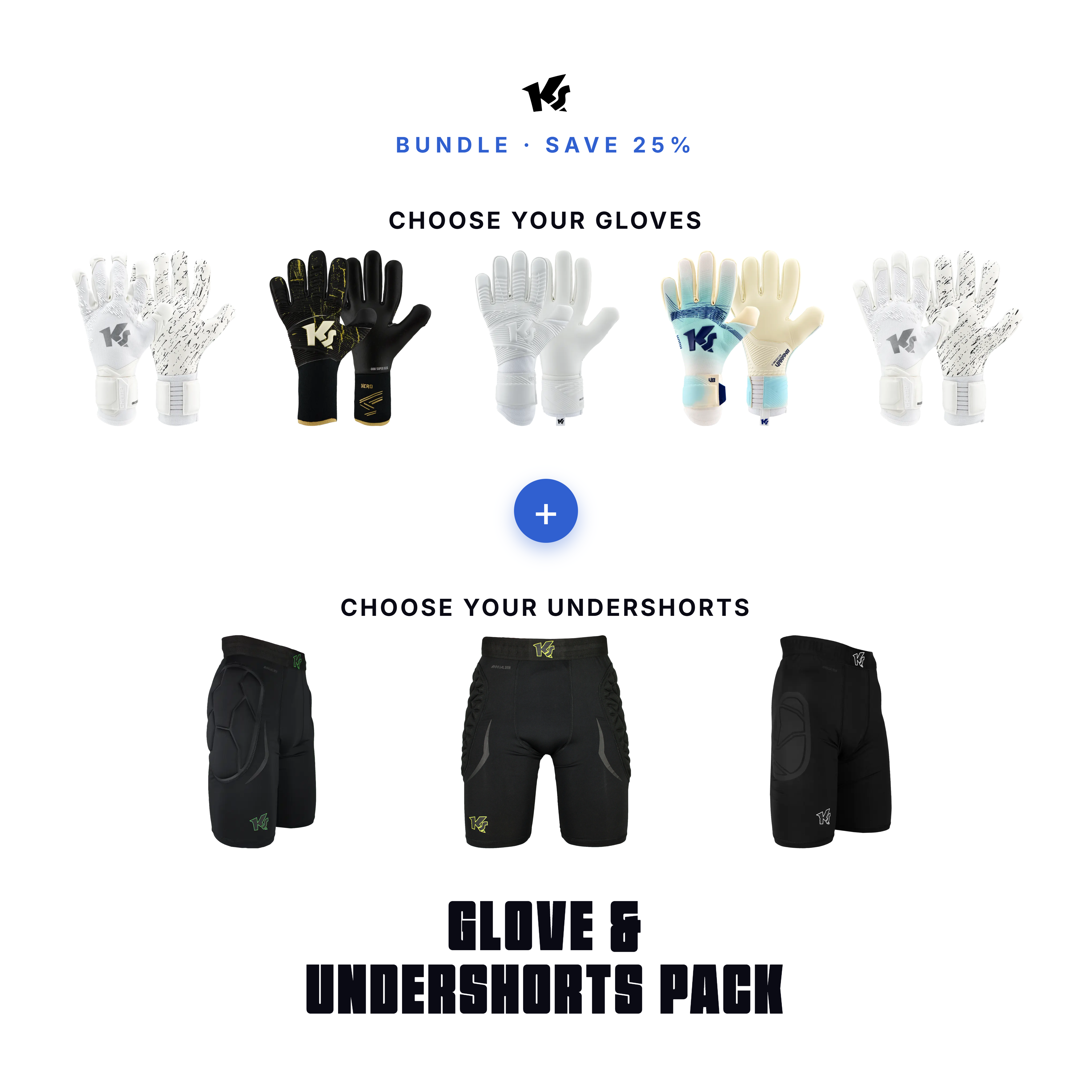 Pack gants et shorts KEEPERsport