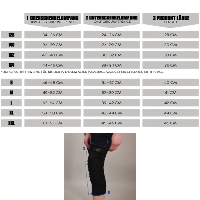KEEPERsport Knee Guards PowerPadded Kids