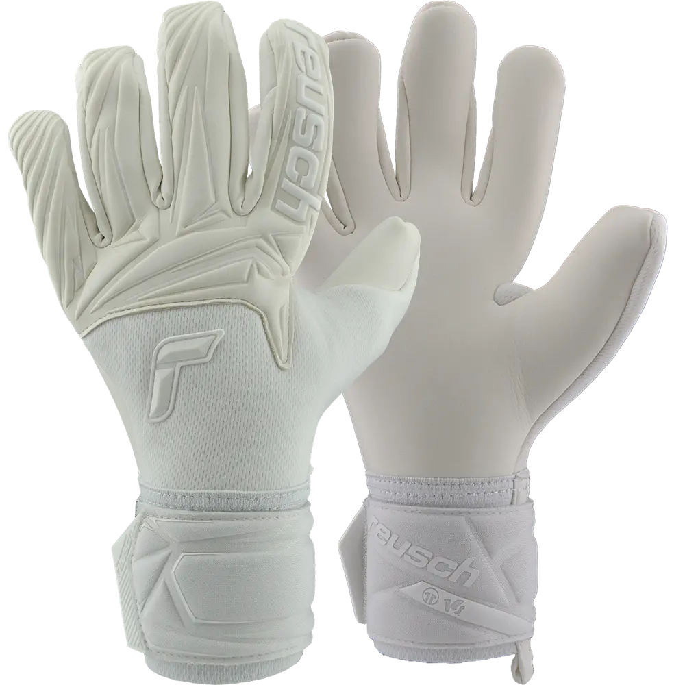 reusch Attrakt Gold Whiteout