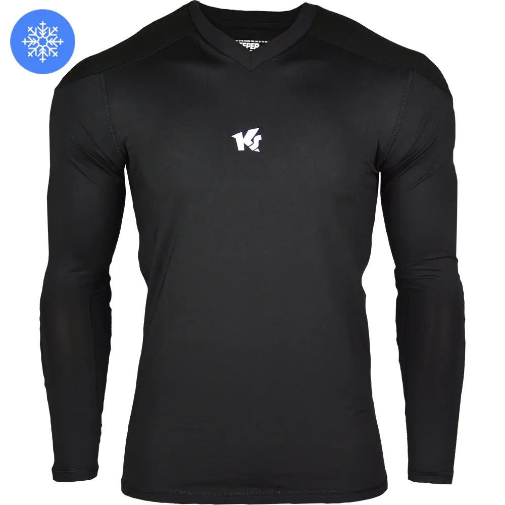 KEEPERsport Maglia termica PowerPadded Coldskin l/m Junior