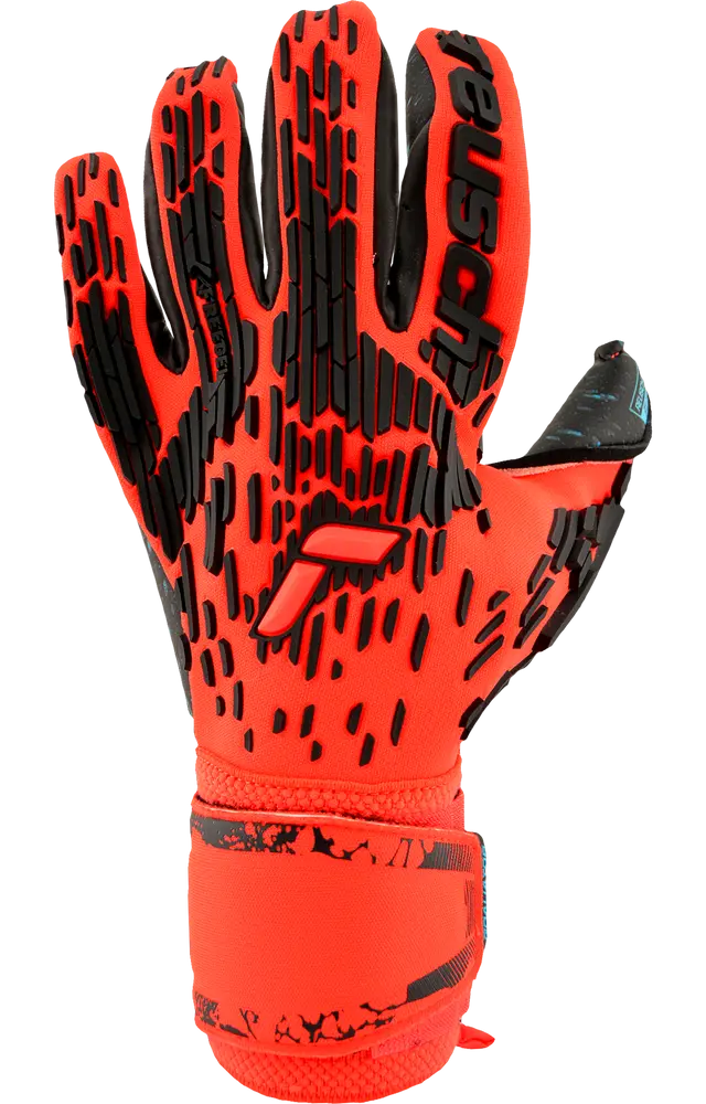 Reusch Attrakt Freegel Fusion Goaliator Electric Red