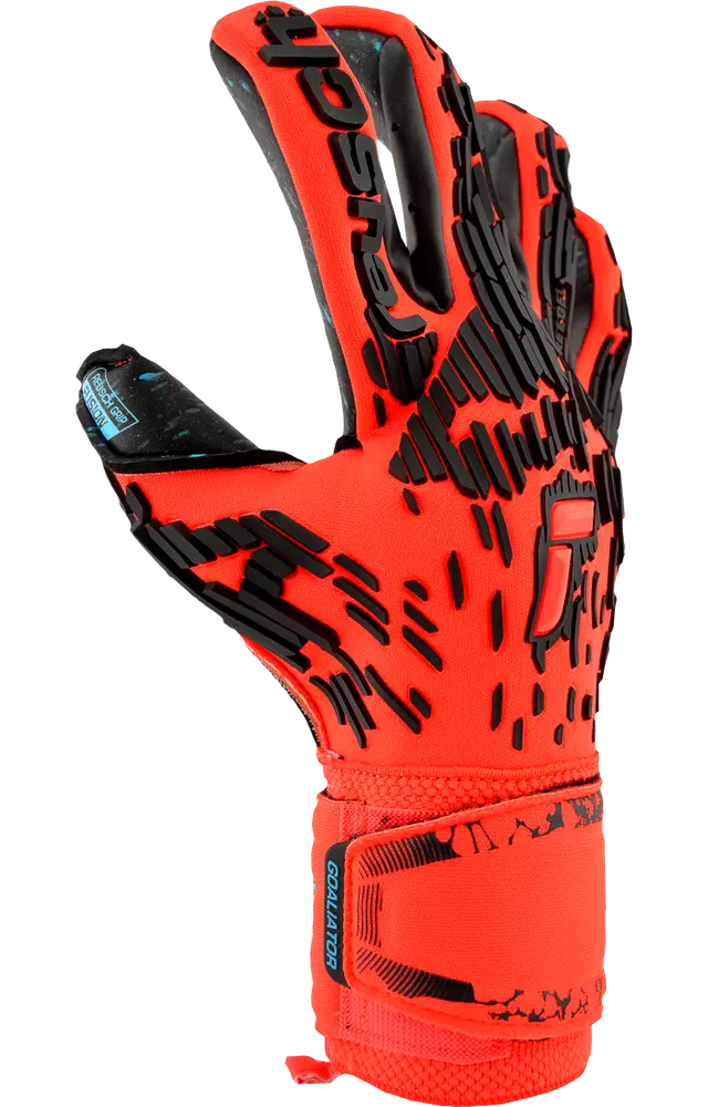 Reusch Attrakt Freegel Fusion Goaliator Electric Red