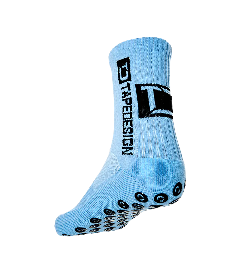 Grippsocks "Tapedesign" (bleu ciel)