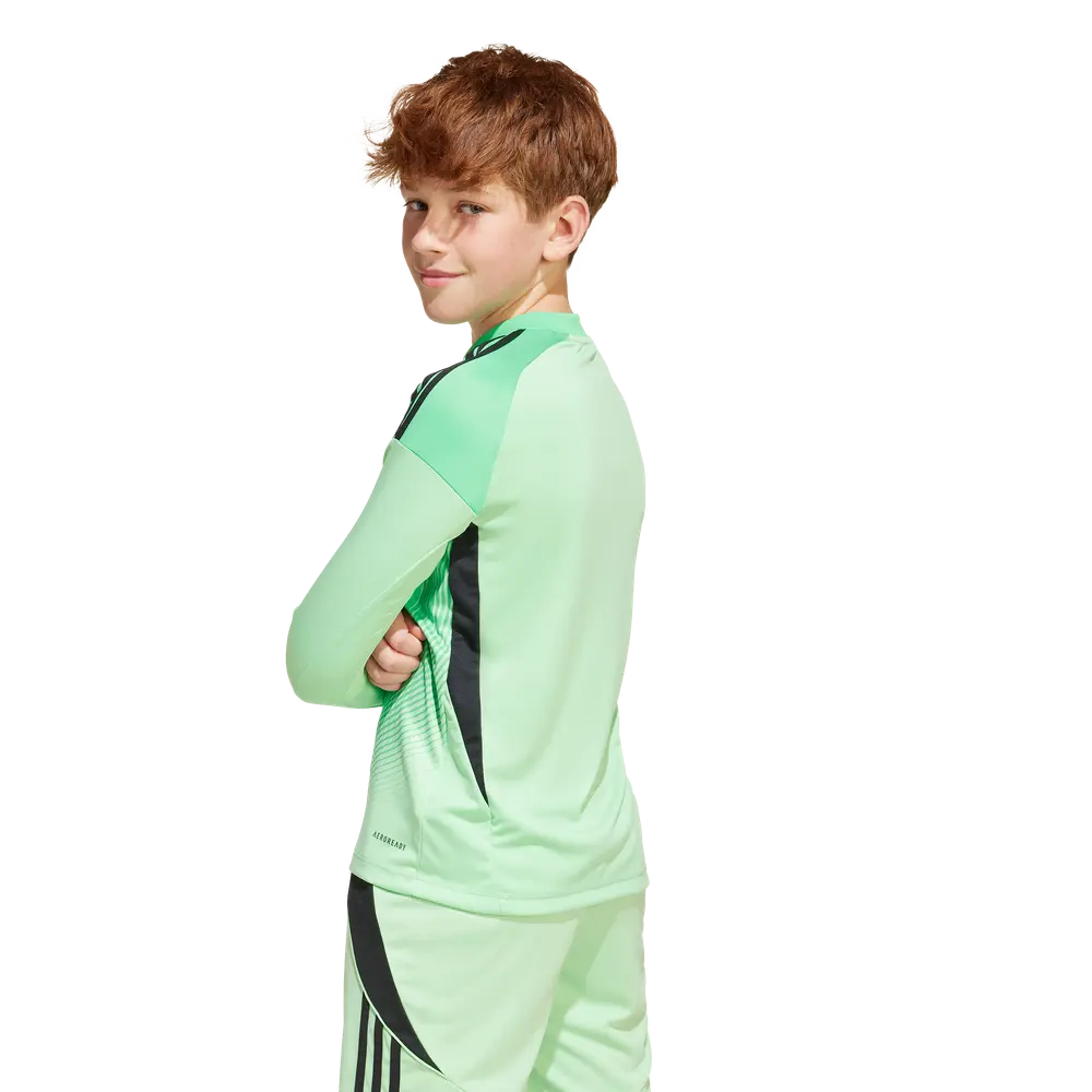Maglia da portiere a maniche lunghe da bambino adidas Tiro 25 Competition GK