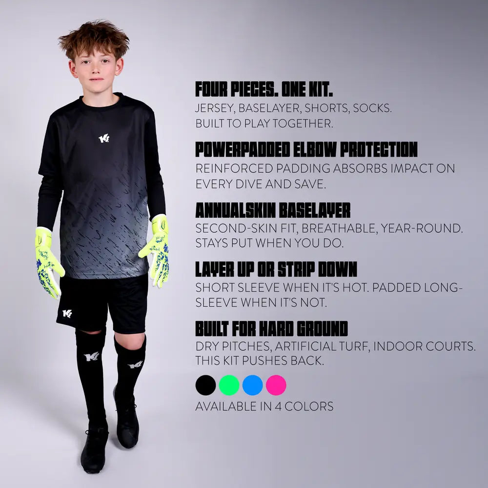 KEEPERsport GK Set Kids black