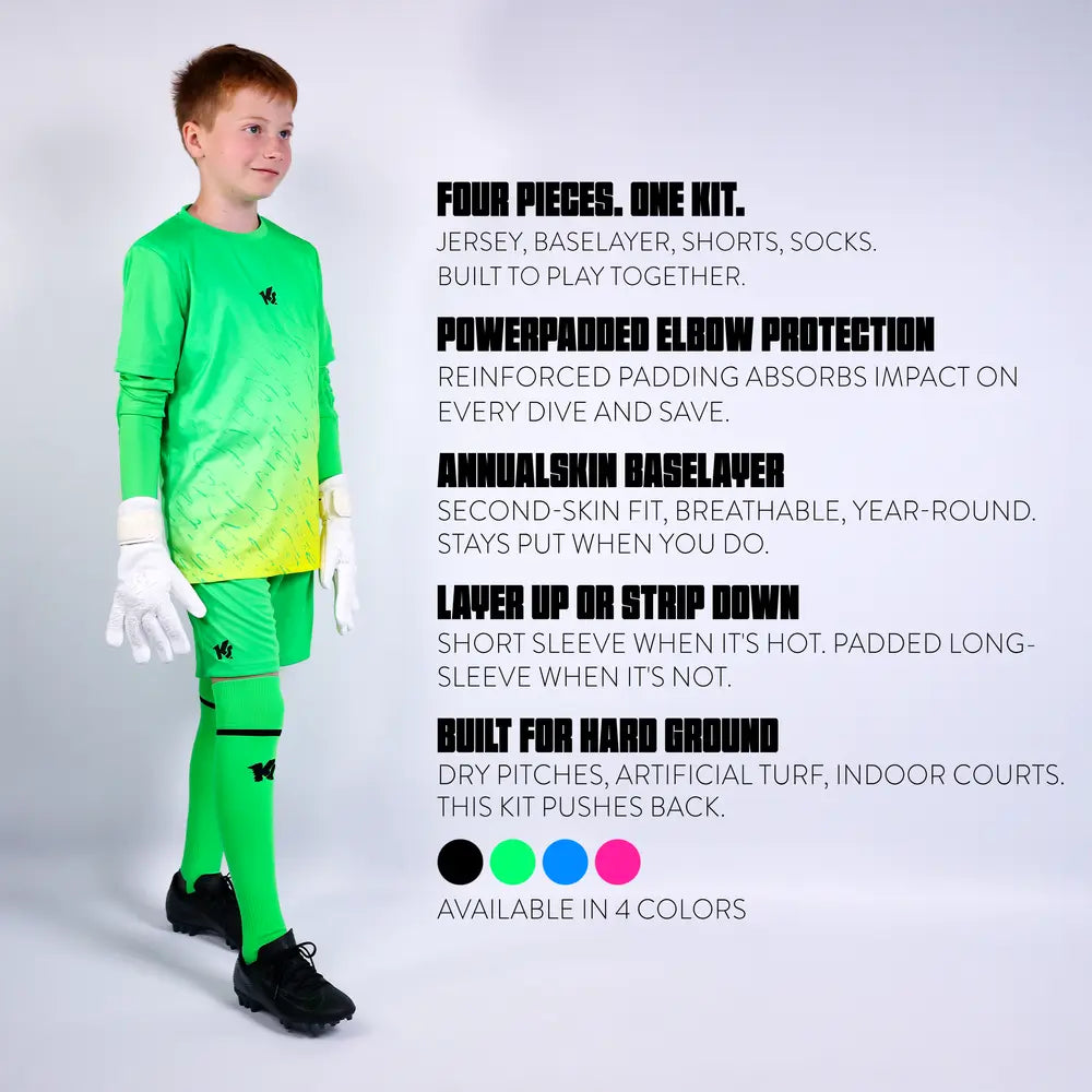 KEEPERsport GK Set Kids green