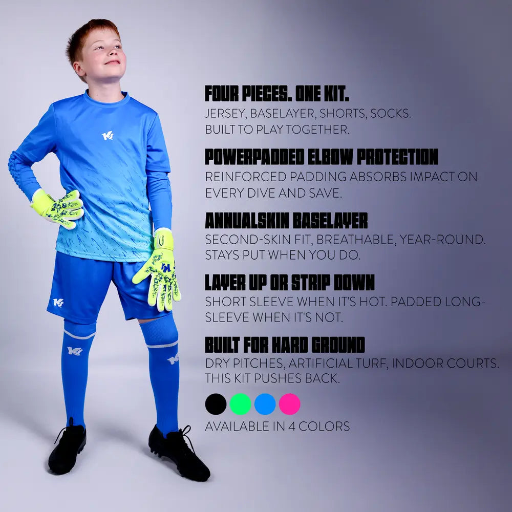 KEEPERsport GK Set Kids blue