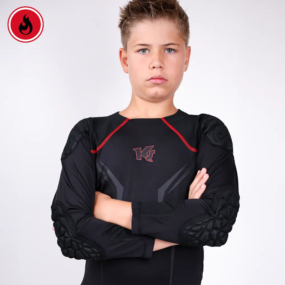 KEEPERsport Undershirt PowerPadded ThermoSkin Bambino
