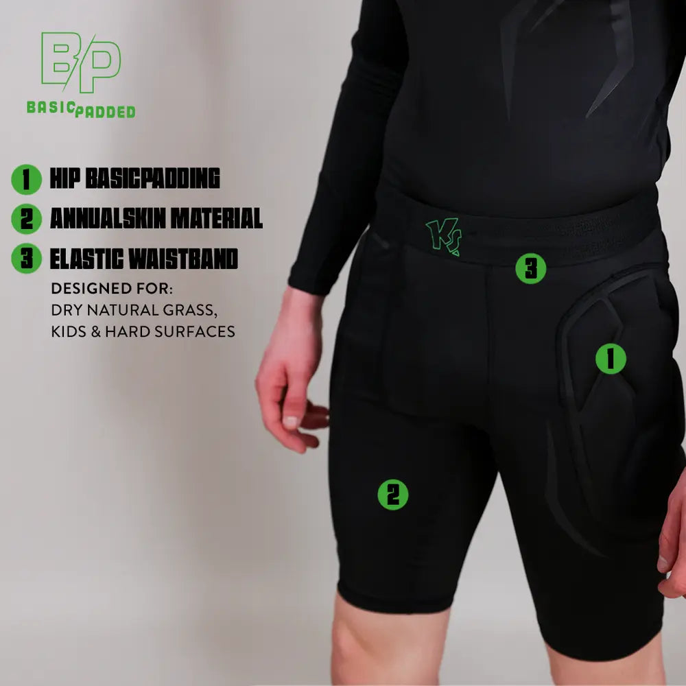 KEEPERsport Sottopantaloncini BasicPadded Bambino