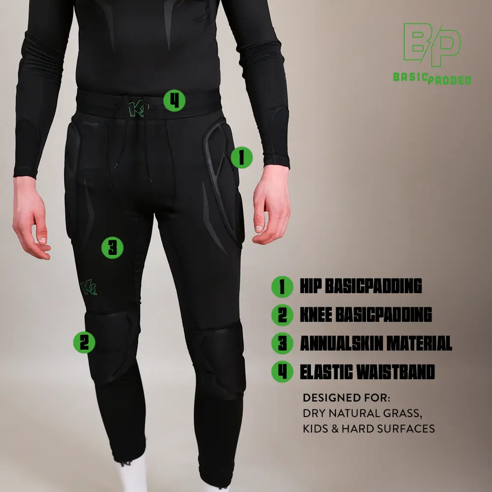 KEEPERsport Sottopantaloncini BasicPadded Bambino