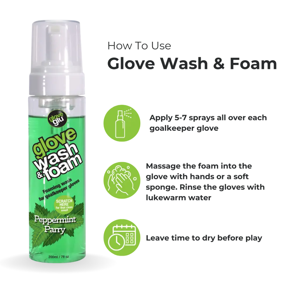 Glove Glu Wash & Foam Pepermint Parry T