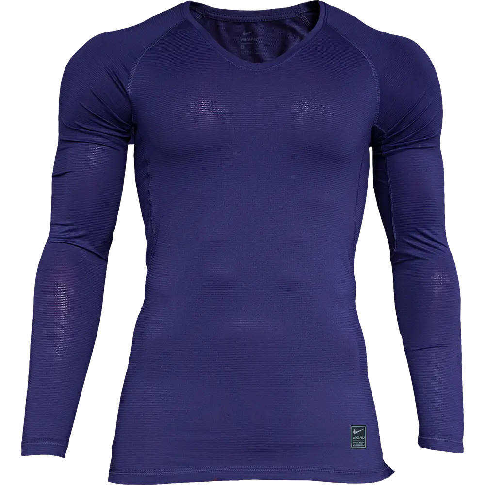 NIKE Promo Compression Top l/s (purple)