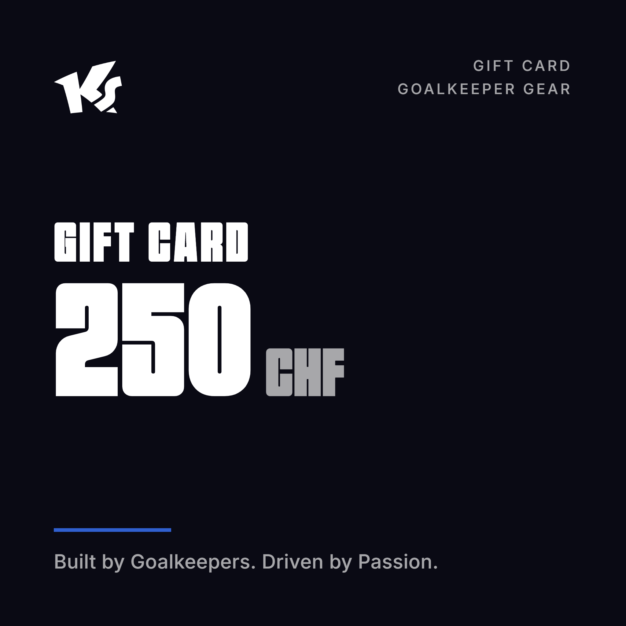 KEEPERsport Geschenkkarte