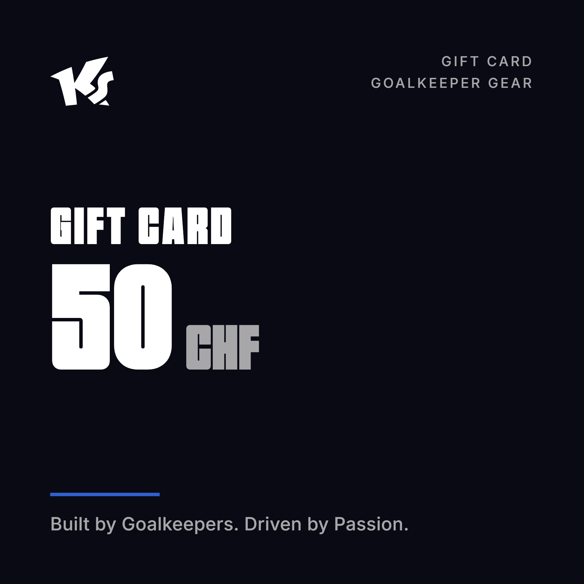 KEEPERsport Geschenkkarte